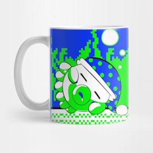 Sleepy Tako - Alt Palette Print Mug